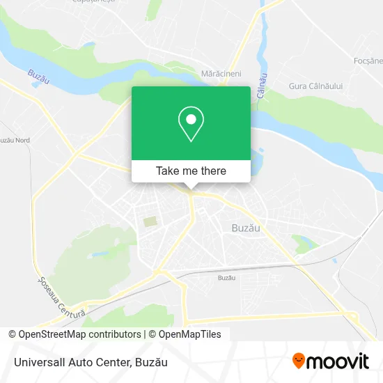Universall Auto Center map