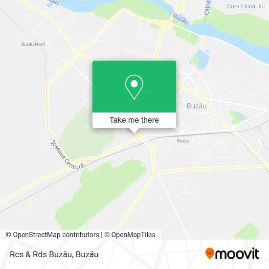 Rcs & Rds Buzău map