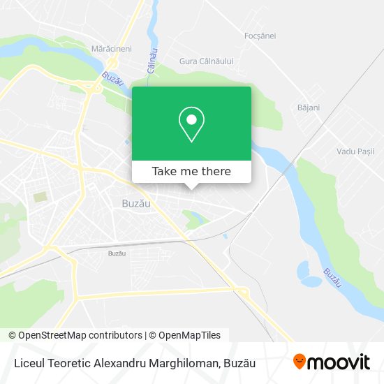 Liceul Teoretic Alexandru Marghiloman map