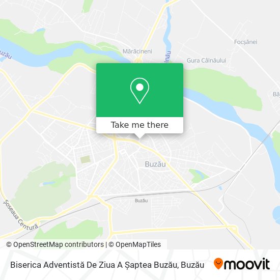 Biserica Adventistă De Ziua A Șaptea Buzău map