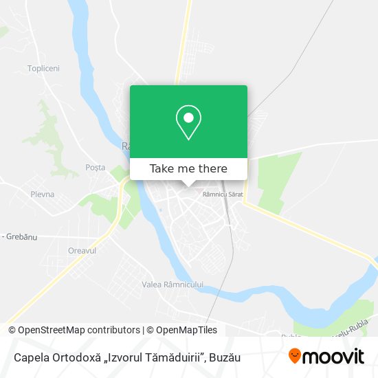Capela Ortodoxă „Izvorul Tămăduirii” map