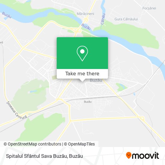 Spitalul Sfântul Sava Buzău map