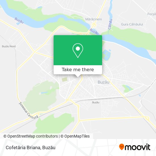 Cofetăria Briana map