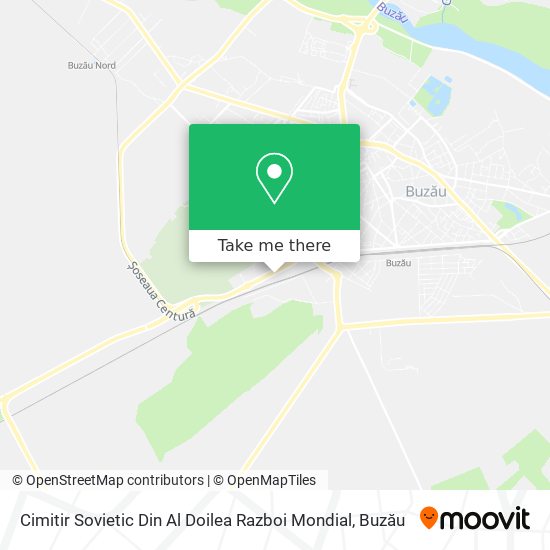 Cimitir Sovietic Din Al Doilea Razboi Mondial map