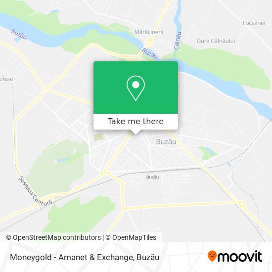Moneygold - Amanet & Exchange map