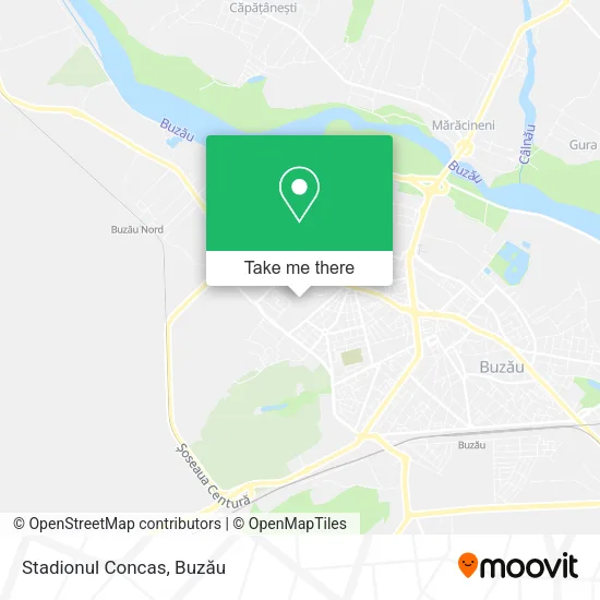 Stadionul Concas map