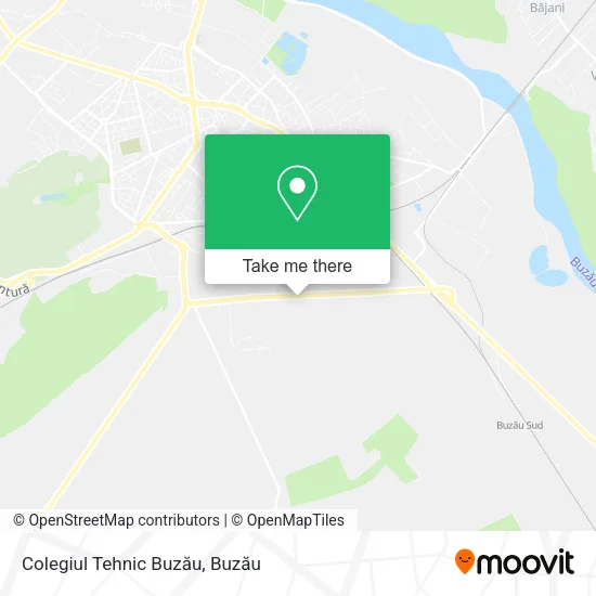 Colegiul Tehnic Buzău map