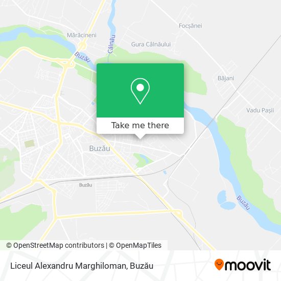 Liceul Alexandru Marghiloman map
