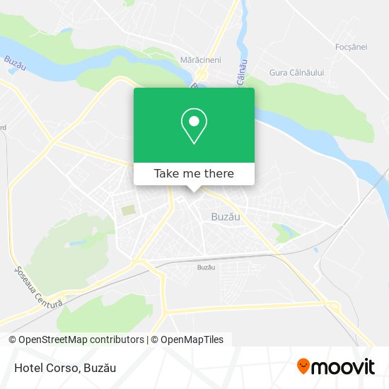 Hotel Corso map