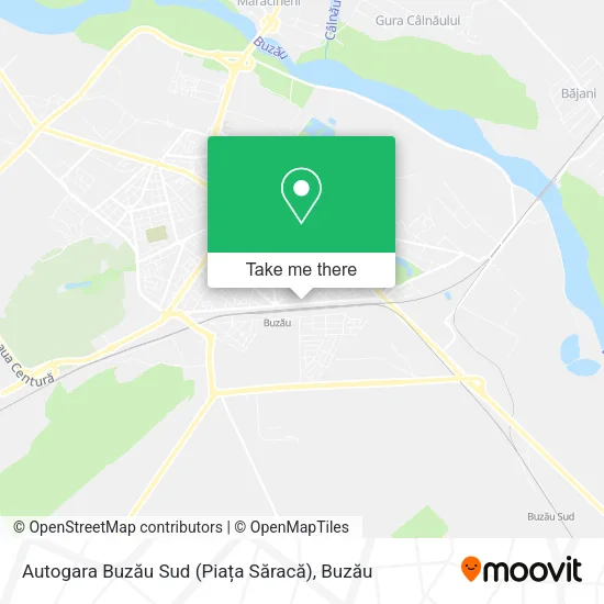 Autogara Buzău Sud (Piața Săracă) map