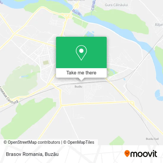 Brasov Romania map