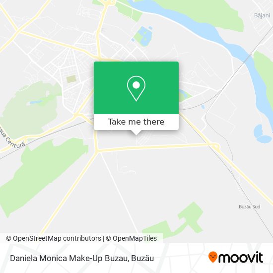 Daniela Monica Make-Up Buzau map