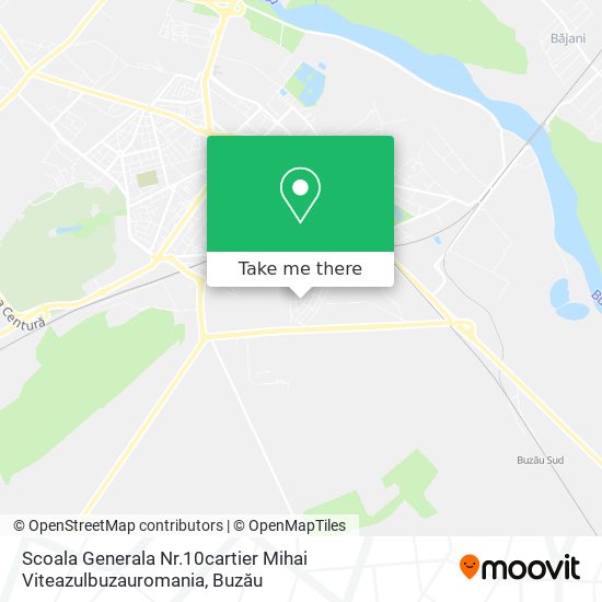 Scoala Generala Nr.10cartier Mihai Viteazulbuzauromania map