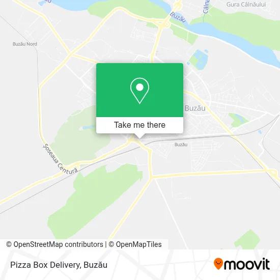 Pizza Box Delivery map