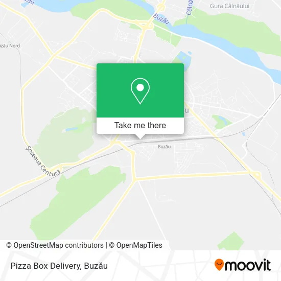 Pizza Box Delivery map
