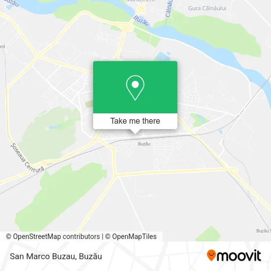 San Marco Buzau map
