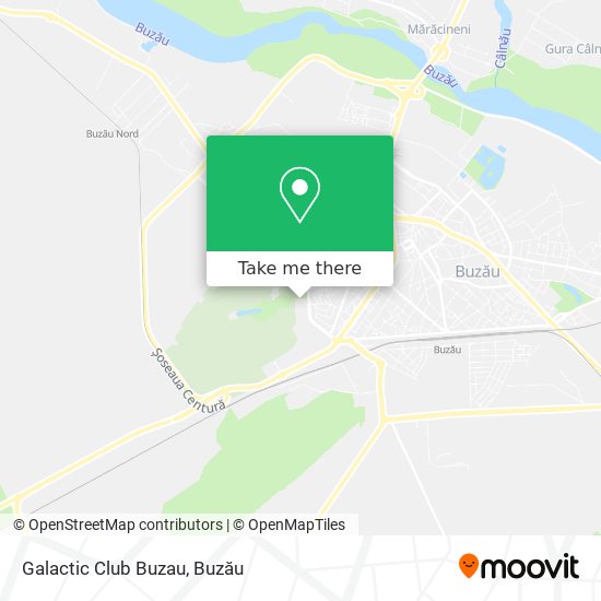Galactic Club Buzau map