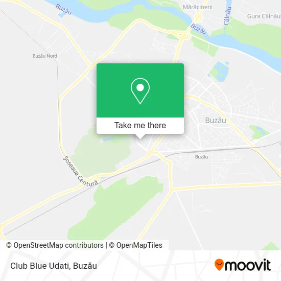 Club Blue Udati map