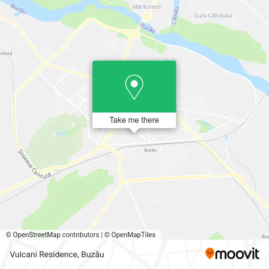 Vulcani Residence map