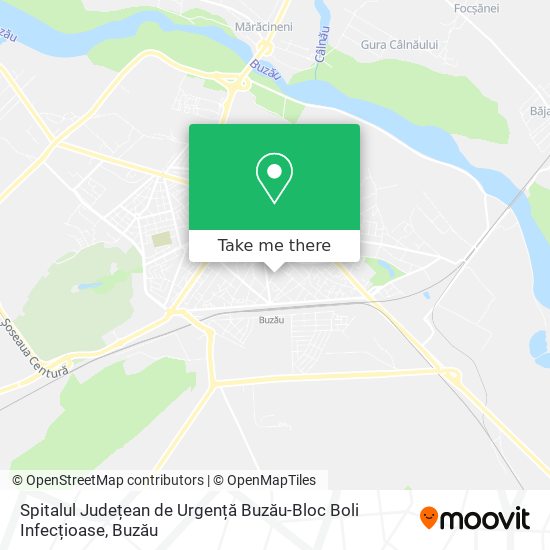 Spitalul Județean de Urgență Buzău-Bloc Boli Infecțioase map