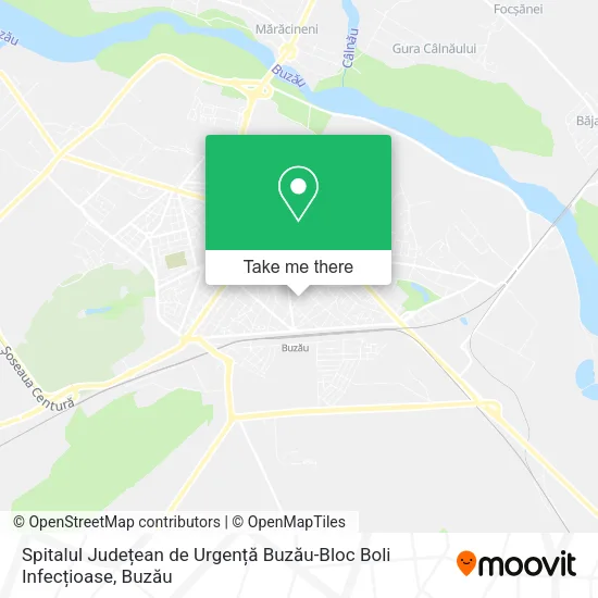 Spitalul Județean de Urgență Buzău-Bloc Boli Infecțioase map