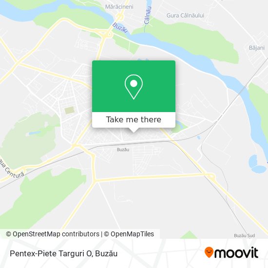 Pentex-Piete Targuri O map