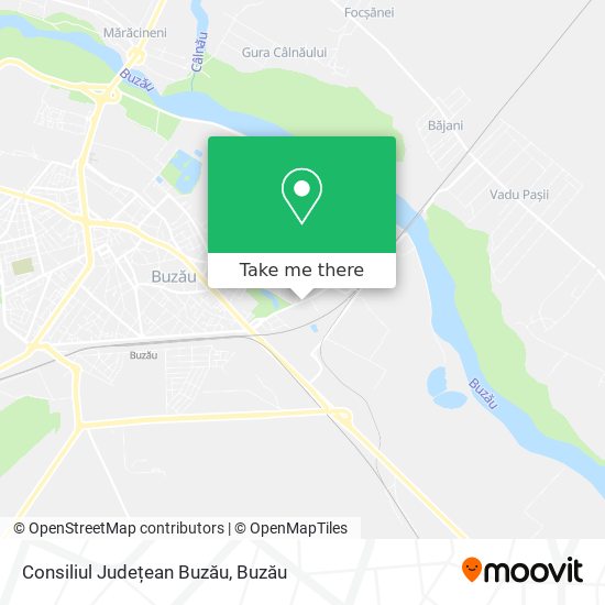 Consiliul Județean Buzău map