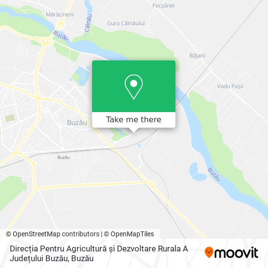 Direcția Pentru Agricultură și Dezvoltare Rurala A Județului Buzău map