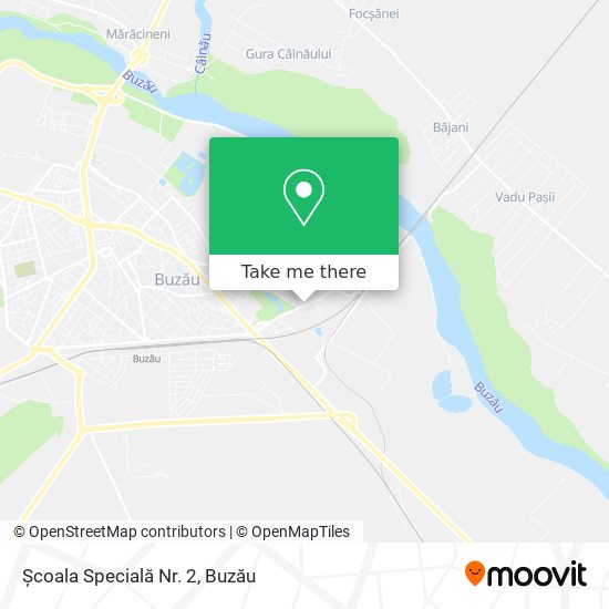 Școala Specială Nr. 2 map
