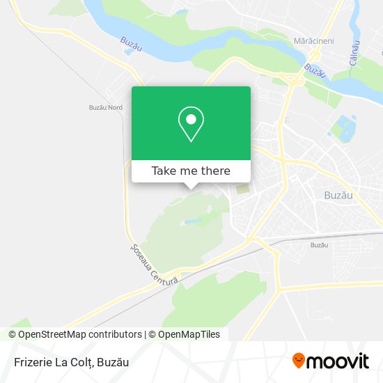 Frizerie La Colț map
