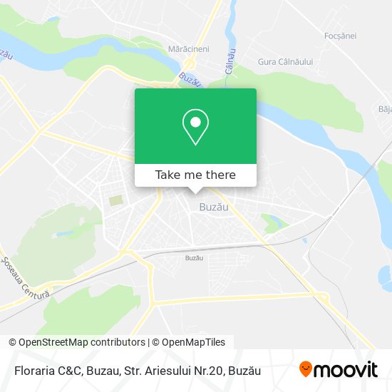 Floraria C&C, Buzau, Str. Ariesului Nr.20 map