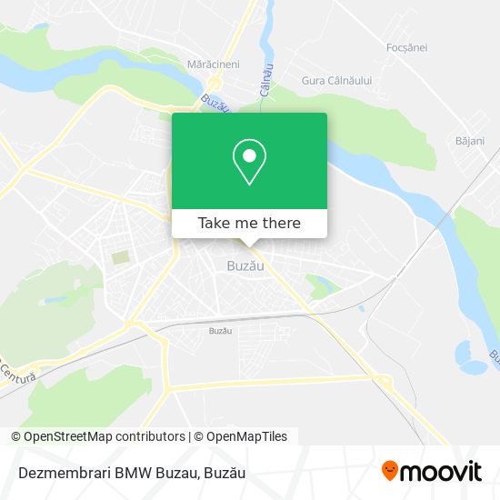 Dezmembrari BMW Buzau map
