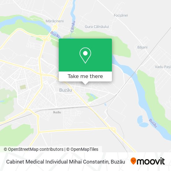 Cabinet Medical Individual Mihai Constantin map