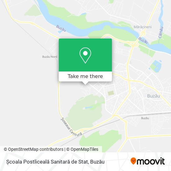 Școala Postliceală Sanitară de Stat map