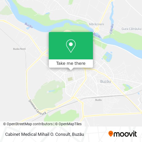 Cabinet Medical Mihail O. Consult map