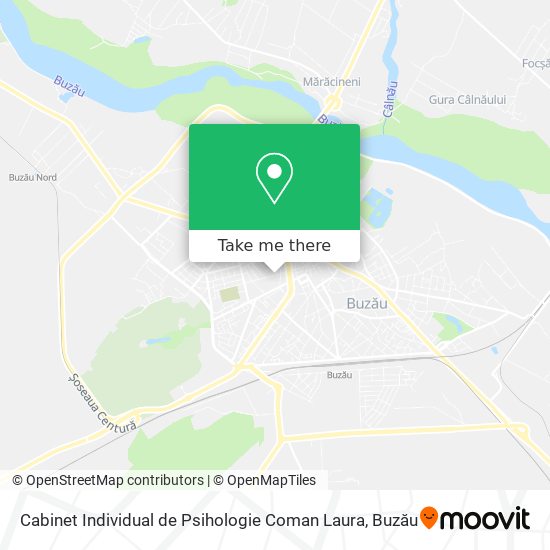 Cabinet Individual de Psihologie Coman Laura map