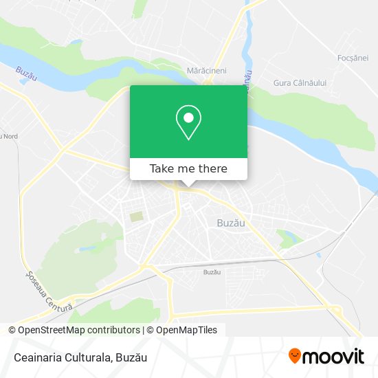 Ceainaria Culturala map