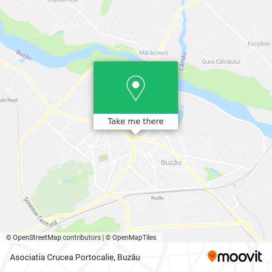 Asociatia Crucea Portocalie map