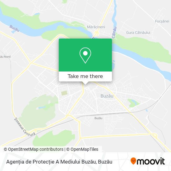 Agenția de Protecție A Mediului Buzău map