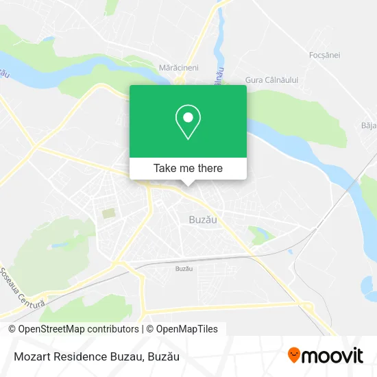Mozart Residence Buzau map