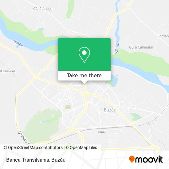 Banca Transilvania map