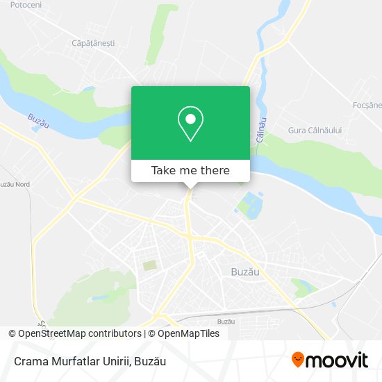Crama Murfatlar Unirii map