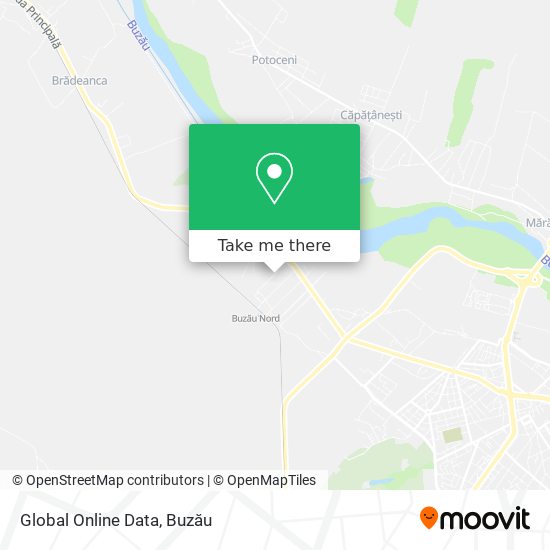 Global Online Data map