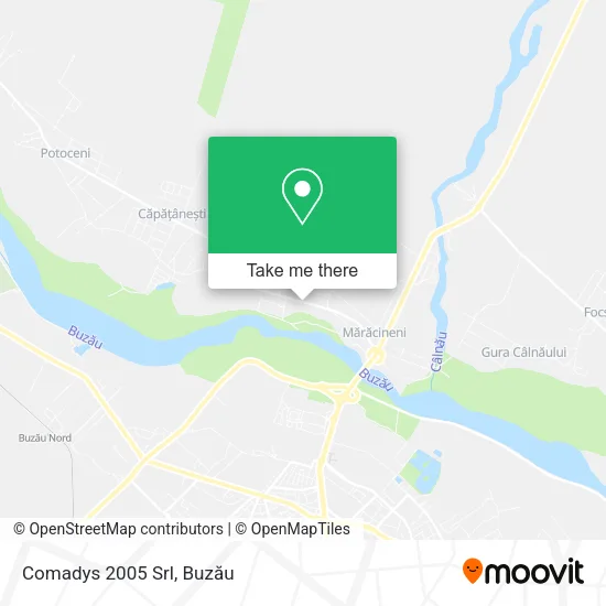 Comadys 2005 Srl map