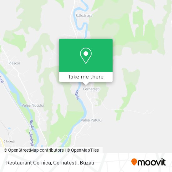 Restaurant Cernica, Cernatesti map
