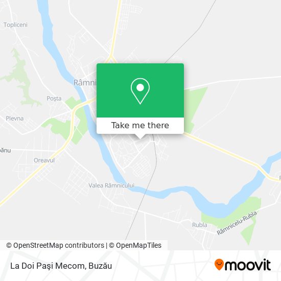 La Doi Paşi Mecom map