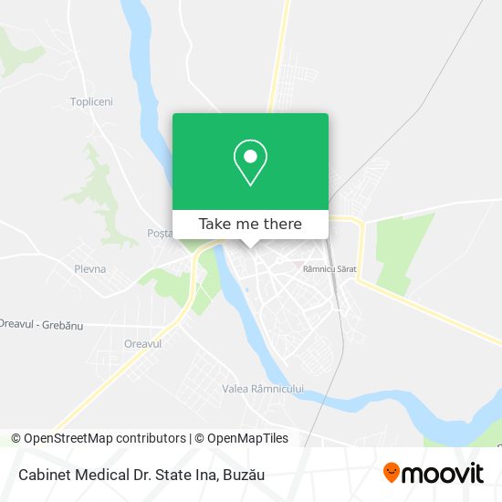 Cabinet Medical Dr. State Ina map