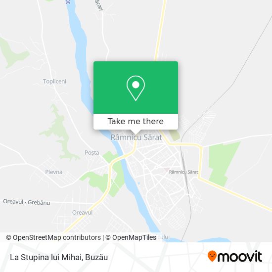 La Stupina lui Mihai map
