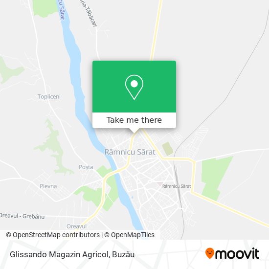 Glissando Magazin Agricol map