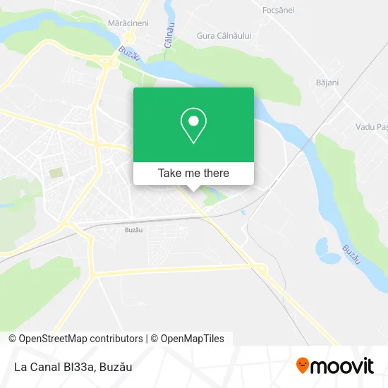 La Canal Bl33a map